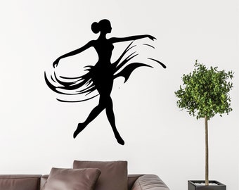 Dancer Wall Art, Dancer Png, Dance Mom Svg, Dance Digital Download, Dance Vector, Dance Cut File, Dance Silhouette, Dancing Vinyl Cutting