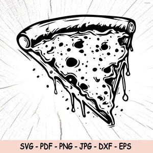 Slice Of Pizza Png, Pizza Slice Svg, Baking Svg, Food Lover Svg, Pizza Digital Download, Vector, Cut File, Silhouette, Vinyl Cutting, Cricut