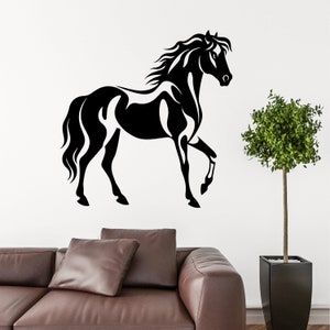Horse Svg, Rodeo Svg, Horse Ornament, Horse Silhouette, Farm Animal Vinyl Cut File, Horse Png Jpg Dxf, Horse Clipart, Horse Digital Download