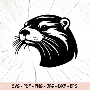 Otter SVG, Otter PNG, Otter Instant Download, Otter Cricut Cut Files, Otter  Print File, Otter Sublimation File, Otter Silhouette Cut Files