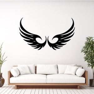 Wings Svg, Wings Png, Wings Wall Art, Wings Laser Cut File, Wings Download, Wings Vector, Wings Vinyl Cut File, Wings Cnc, Wings Wall Decor