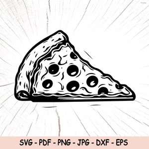 Pizza svg, Pepperoni Pizza Svg, I Love Pizza Svg, Food Clipart, Pizza Png, Pizza Cut, Pizza Slice Cricut, Pizza Silhouette, Italian Food Svg
