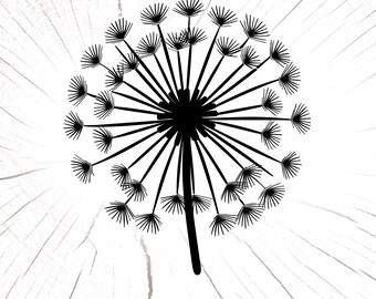 Paardebloem SVG, Paardebloem PNG, Paardebloem Instant Download, Paardebloem Cricut Cut Files, Paardebloem Print File, Sublimation File, Silhouette Cut