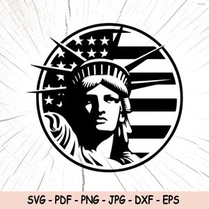 Statue Of Liberty SVG, Statue Of Liberty PNG, Usa Instant Download, Statue Of Liberty Cricut Cut Files, NYC Print File, Nyc Sublimation File