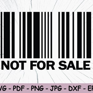 Not for Sale Barcode 