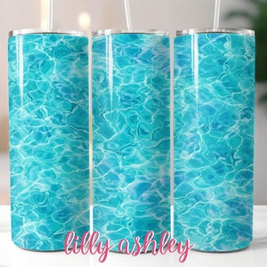 Summer Tumbler Wrap | Summer Themed Sublimation Designs | Swimming Theme Tumbler PNG | Beach Pool Lover Tumbler Wraps | Lifeguard Cup Wrap
