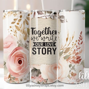 Sublimation Template for Tumblers Bride Wedding Floral Tumbler Wrap Tumbler Design Bridal Wedding Gift Sublimation Skinny Tumbler 20 oz