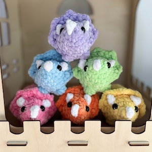 Crochet Triceratops