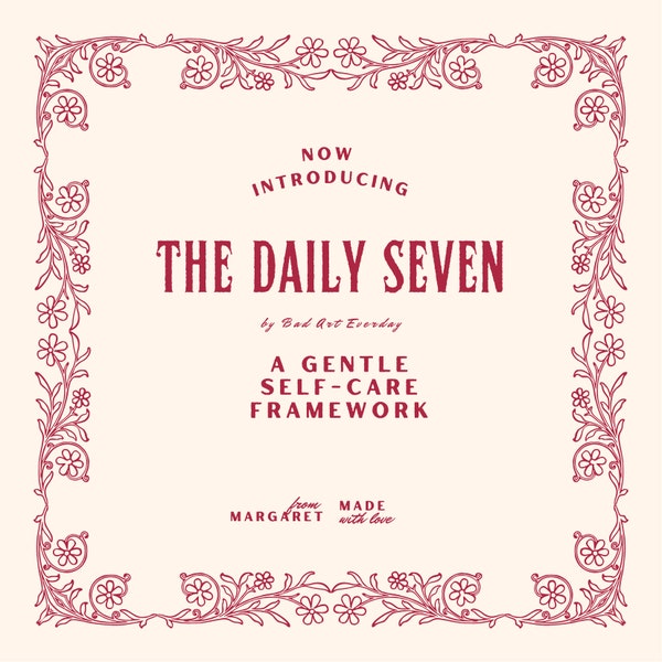 The Daily Seven: A Gentle Routine Journal