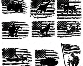 Militaire SVG-bundel, veteraan adelaar, Amerikaanse vlag, 4 juli shirt SVG png, patriottisch Amerika 250e verjaardag Memorial Day Tee