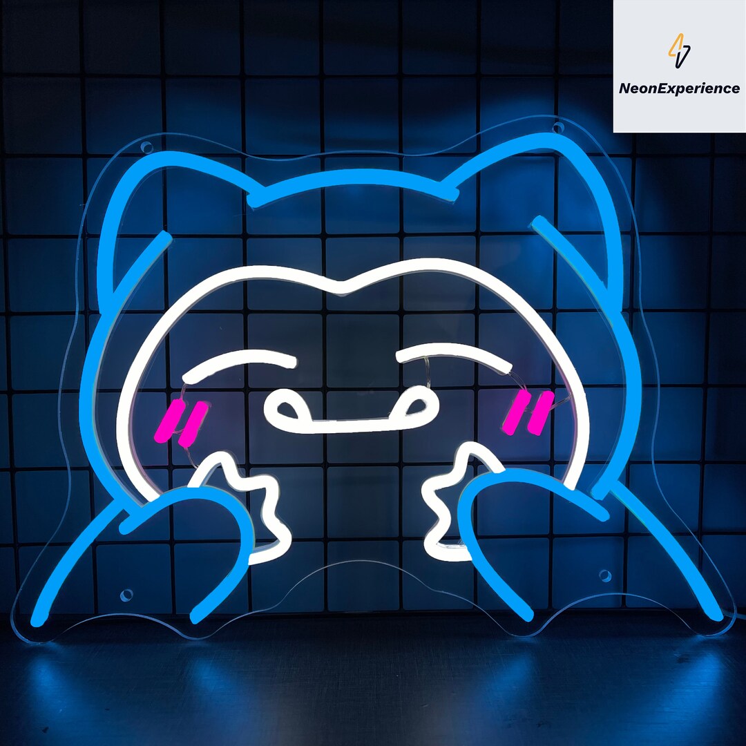 POKEMON SNORLAX Neon Sign Anime Indoor Wall Lights Indoor - Etsy Australia