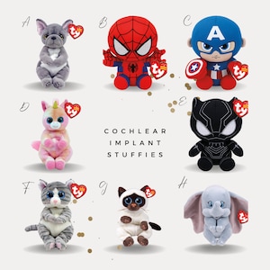 Customizable Cochlear Implant Stuffed Toys