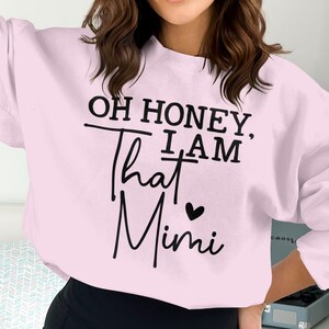 Grandma Est Sweatshirt, Mothers Day Gift, Gift for Grandmother, Nana Sweatshirt, Tante Sweatshirt, Gigi Sweatshirt, Nana Hoodie