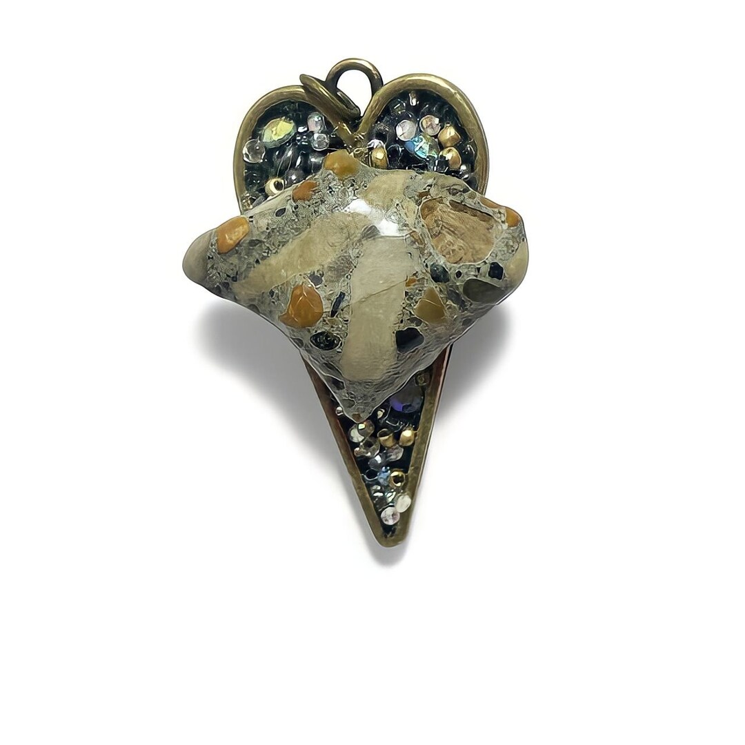 Lake Huron Pudding Stone Pendant Etsy