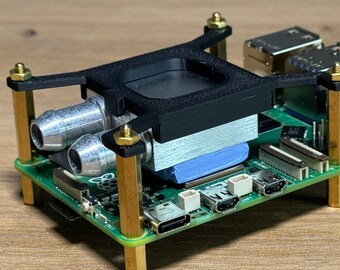 Raspberry Pi 5 Water Cooling Block Set | CPU water cooling