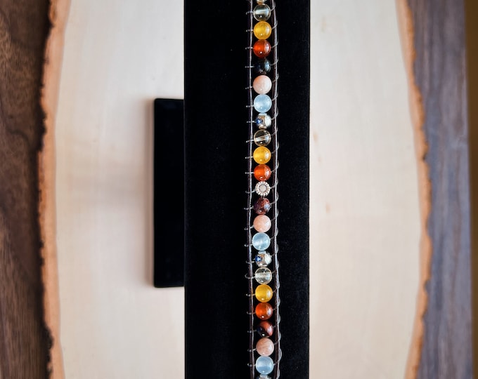 Featured listing image: Positive Mindset Gemstone Crystal Bracelet