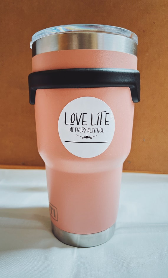 Waterproof Vinyl Stickers (Love Life at Every Altitude)