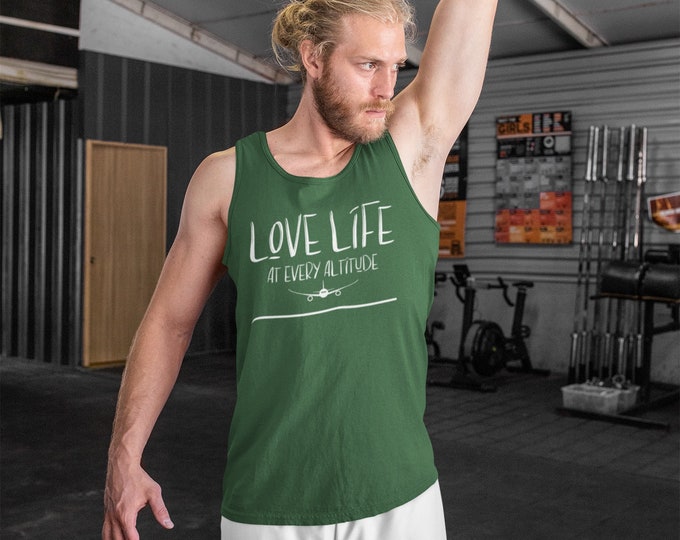 Bella Canvas Jersey Tank (Love Life at Every Altitude)