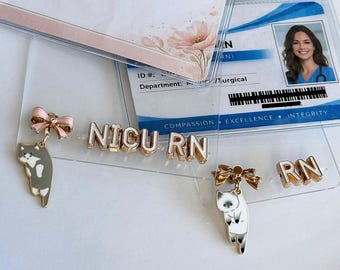 Badge Buddies — Customizable Nurse & Healthcare Badges, Nurse Buddy Badge | RN Buddy Badge | Nursing Student