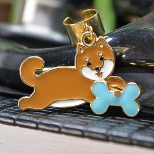 Adorable Rotating Dog Stethoscope Charm – Secure, Fun, and Perfect for Dog-Loving Healthcare Workers!