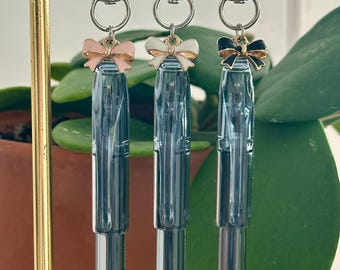Badge Reel Accessory Mini Pen + Sharpie + Highlighter — Customizable Nurse & Healthcare Tool ,  Secure Welded Junctions | Nursing Student