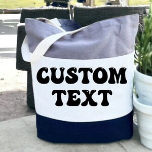 Custom Logo Tote Bags, Logo Tote Bag, Promotional Tote Bag,Reusable Personalized Gift, Party Tote Bag, Party Gift Totes, Your Logo Bag Gift