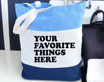 Custom Canvas Tote Bag, Personalized Business Bag, Print Your Logo