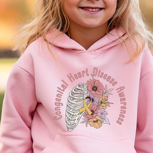 Congenital Heart Disease Awareness Sweatshirt, CHD Warrior Sweater, Heart Disease Awareness Sweatshirt, Heart Surgery, CHD Survivor Hoodie