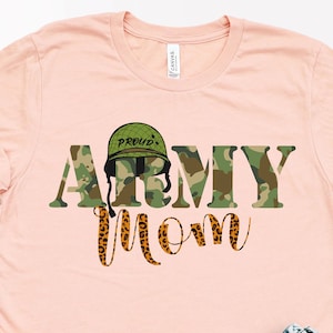 Army Mom Gift, Military Mom Shirt, Proud Military Mom Tee, Mother&#39;s Day Gift from Army Son, Mother&#39;s Day Gift, Soldier Mom Gift, Army Gift