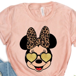 Disney Minnie Mouse Shirt, Leopard Minnie Mouse Trip Shirt, Minnie Safari Leopard Shirt, Animal Kingdom Shirt, Disney Family Vacation Shirts