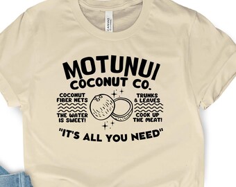 Motunui Coconut Co Shirt, Disney Moana Shirt, Disney Hawaii Shirt, Polynesian Shirt, Magic Kingdom Shirt, Disney Vacation Tee,Disneyland Tee