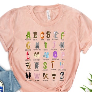 Kindergarten Teacher Shirt, Alphabet Shirt, Preschool Teacher Tshirt, Abc Shirt, Funny Teacher T Shirts, Cute Teacher Tees, Teacher Gift Tee