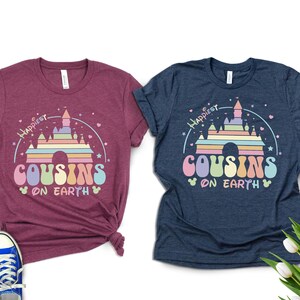 Happiest Cousins On Earth Shirt, Matching Family Retro Shirt