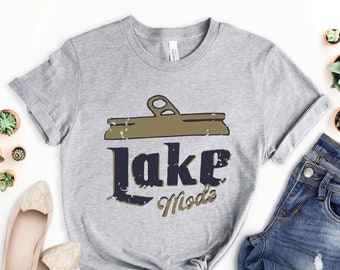 Lake Mode Camping Shirt, Summer Vacation Tee