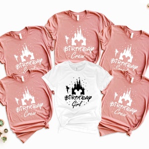 Birthday Girl Shirt, Disney Birthday Shirt, Disney Birthday Party, Birthday Group Shirts, Birthday Crew Squad Shirt, Family Birthday Shirt