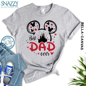 Best Dad Ever Shirt – Disney Mickey Dad Shirt, Father’s Day Disney Shirt, Disney Trip Family Tee, Cute Gift for Dad, Mickey Dad T-Shirt