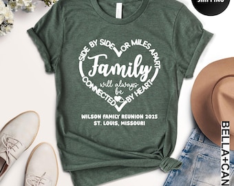Custom Family Reunion Shirt • Personalized Matching Family Vacation Tee