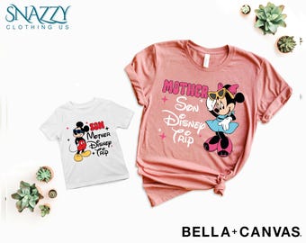 Mommy and Me Shirts | Mom and Son Matching Outfits | Mother's Day Shirt Set | Family Shirts | Mom Life Tee | Cute Mama Boy Shirt