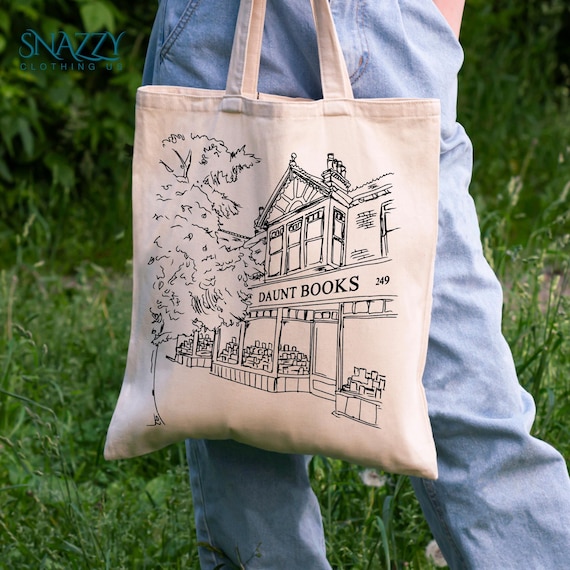 Daunt tote bags daunt books バッグ Luxury Cotton Book Bag Daunt 