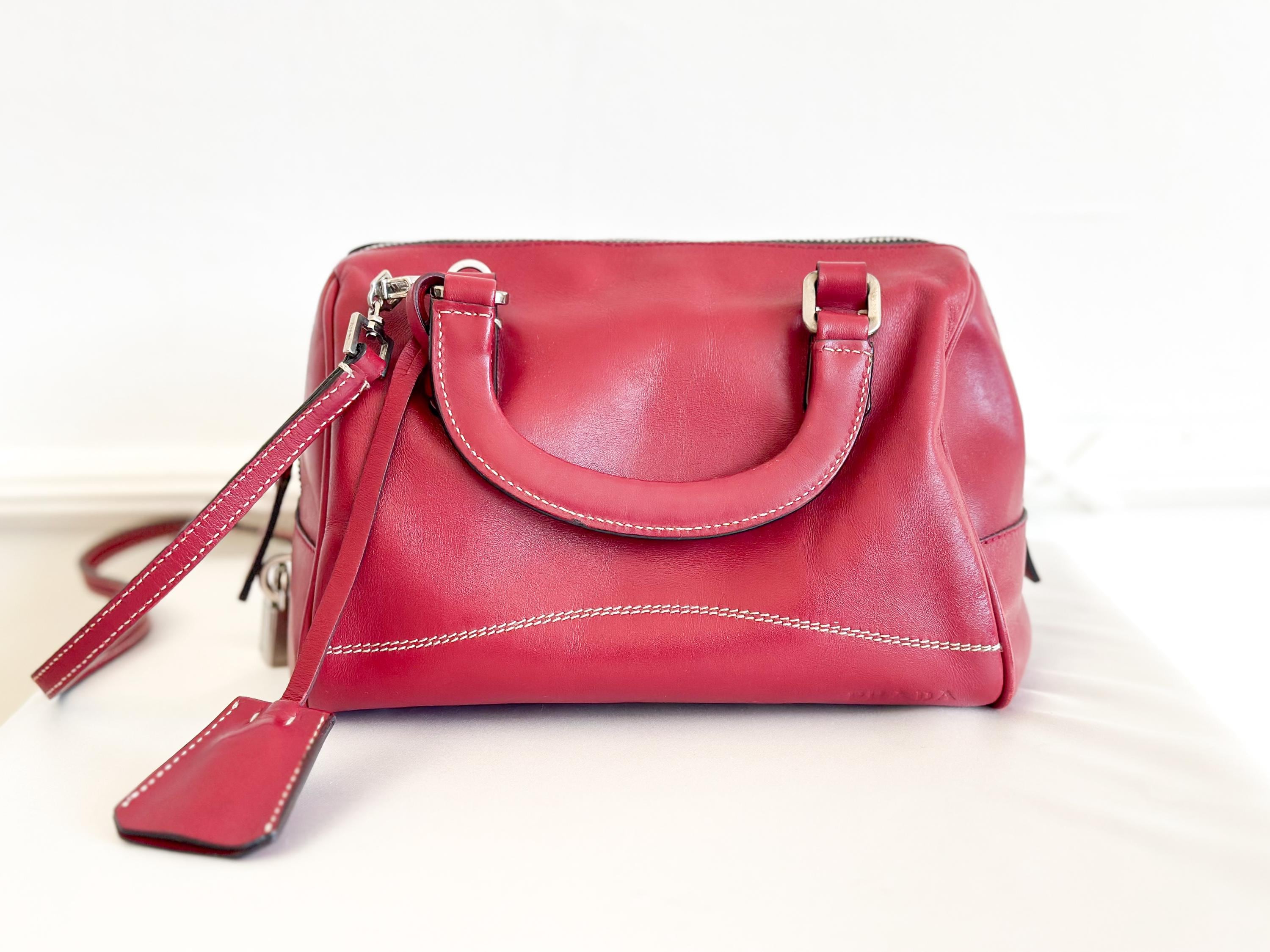 Prada Boston Bag - Etsy