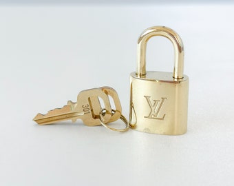 Louis Vuitton Two Padlocks and Keys 223 and 214 Lock Brass 