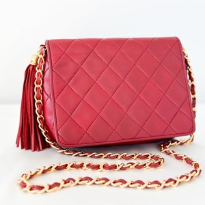 Red Chanel Bag 