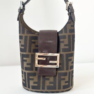 Fendi Mini Zucca Canvas Bag
