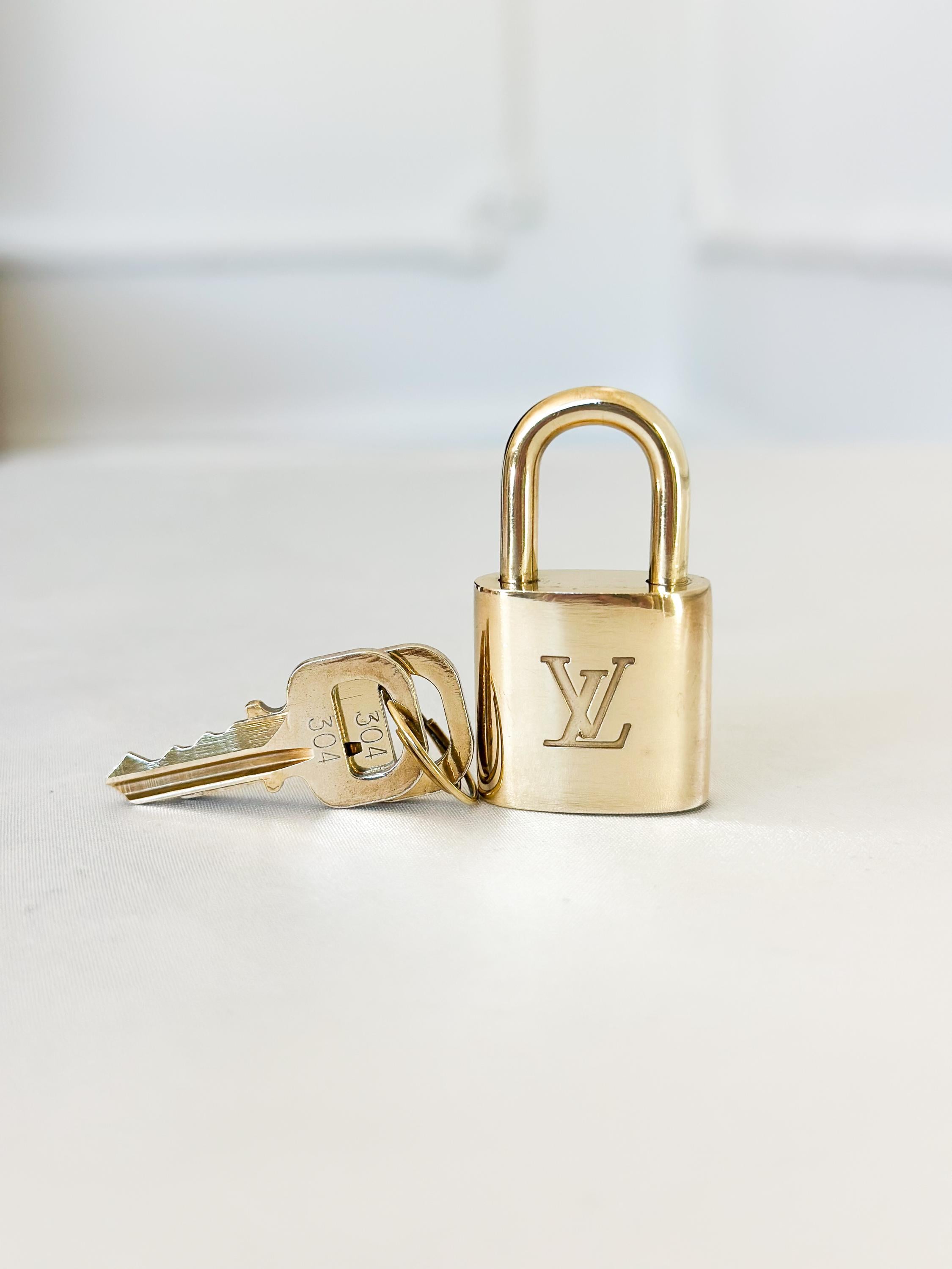 Louis Vuitton Padlock 304 - 2 Keys Set - Etsy