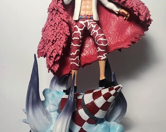 One Piece Donquixote Doflamingo 3D statue anime