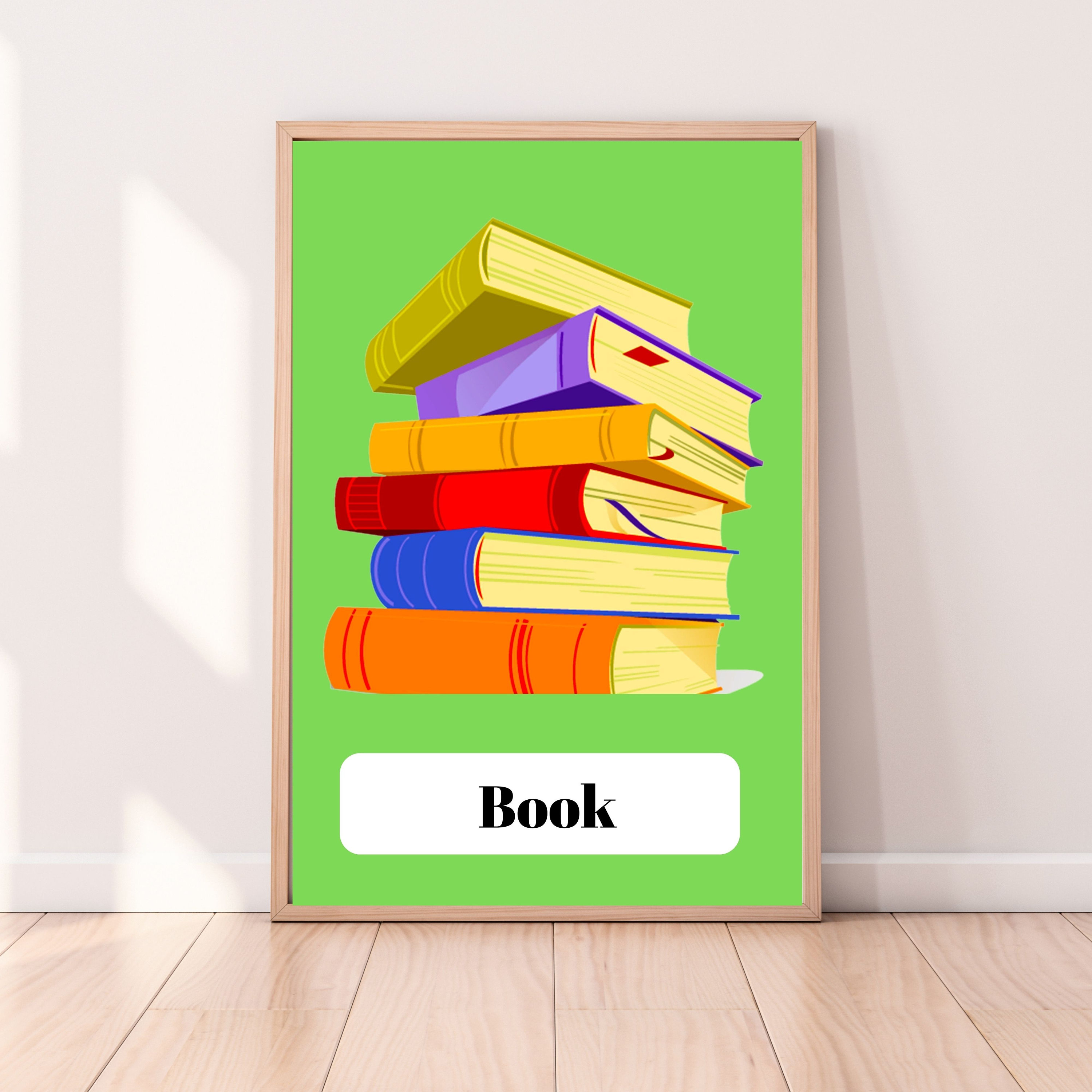 Printable Educational Posters for Toddlers, Classroom Decor, Teaching