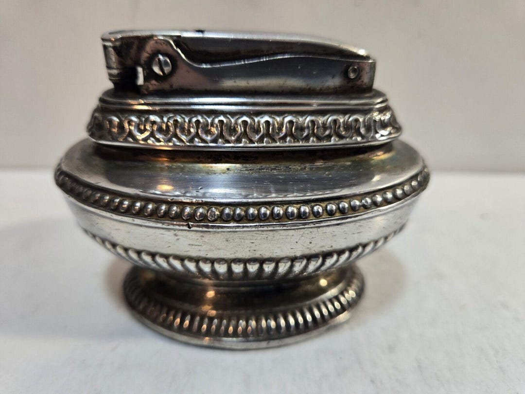 VINTAGE WORKING Ronson Queen Anne Silver Table Lighter 7711/13 - Etsy