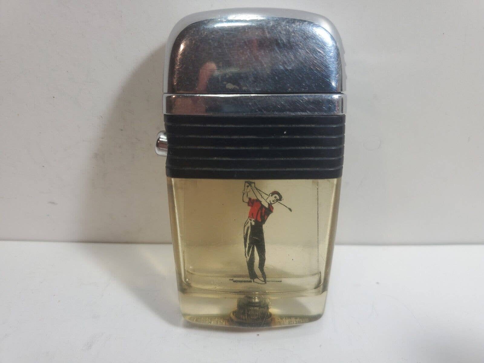 50'アンティークライター 『USA VU SCRIPT SLIM LIGHTER 未使用