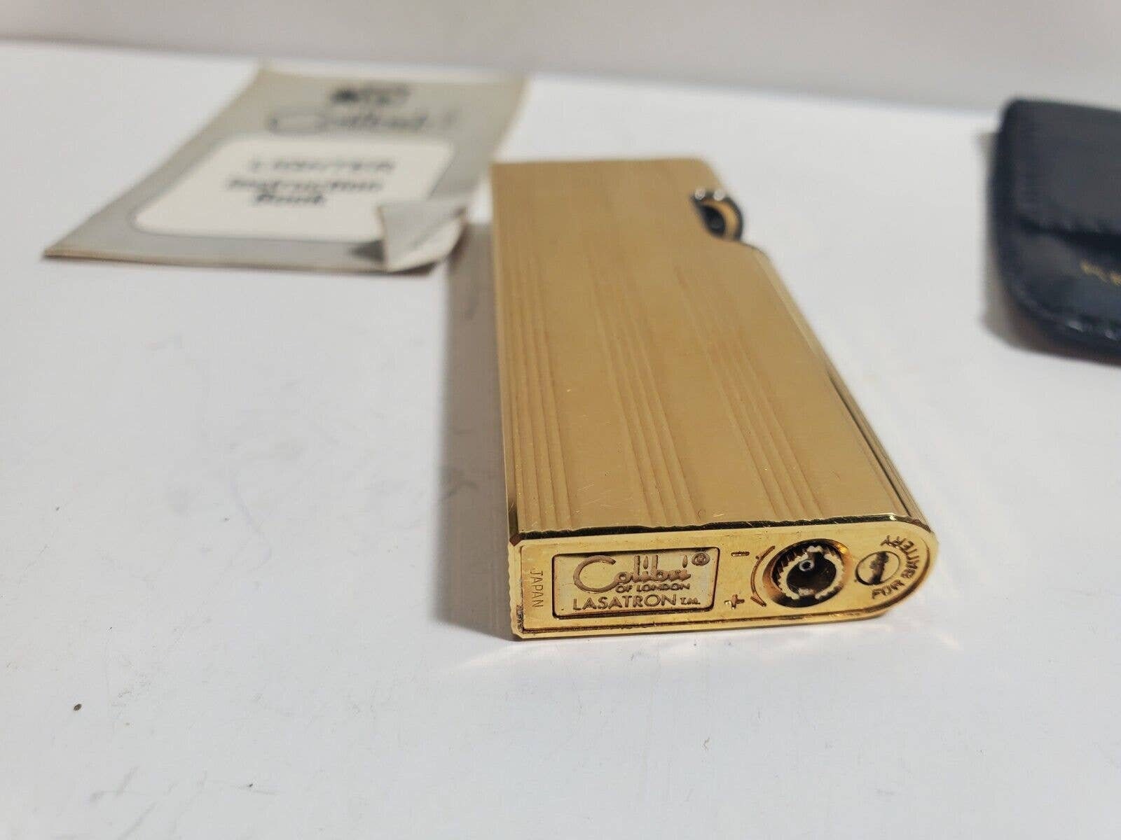 Vintage Colibri Beam Sensor Gold Tone Lighter 6029/37 - Etsy