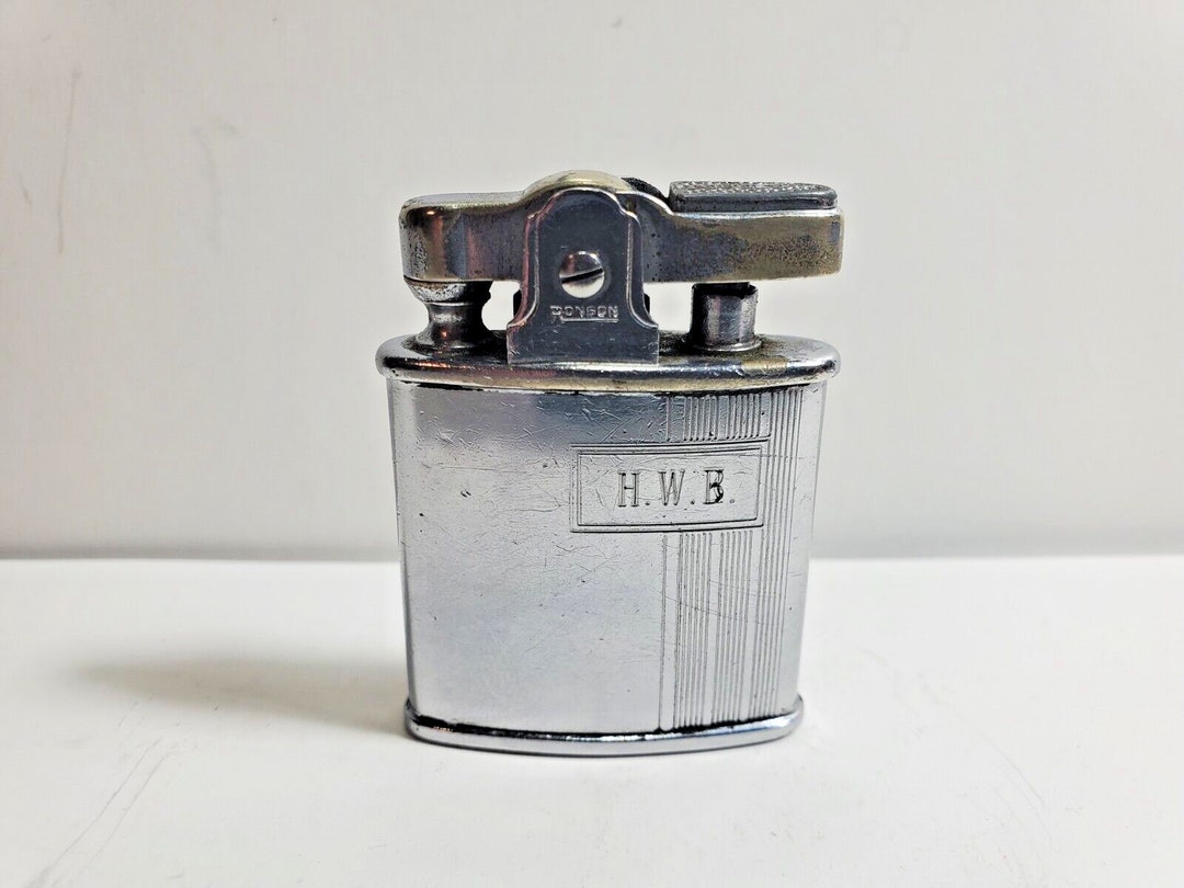 Vintage Working RONSON PRINSESS SILVER Tone Lighter 5615/26 - Etsy